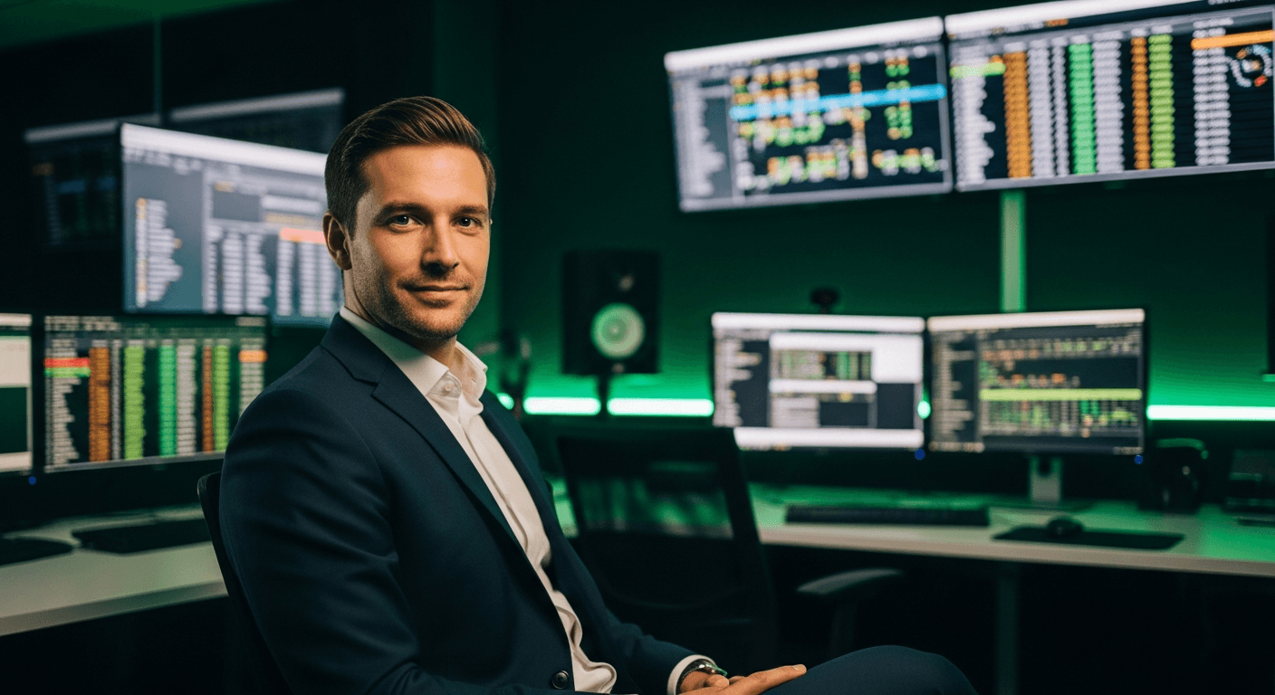Professional betting account support workspace